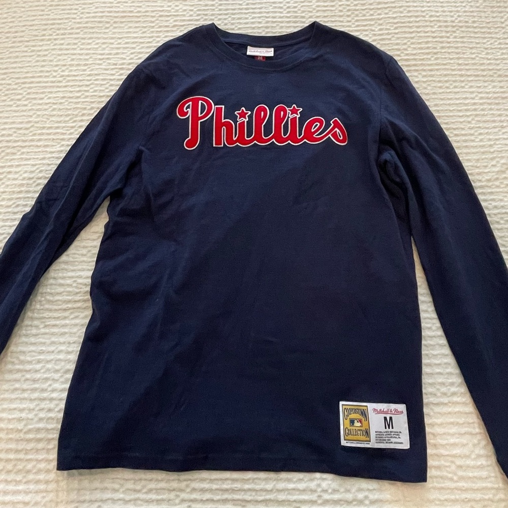 Mitchell & Ness Phillies LS Tee